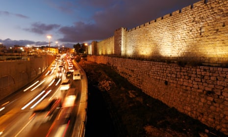 Jerusalem’s 16th-century walls, built by the Ottomans.
