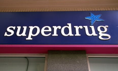A Superdrug shop