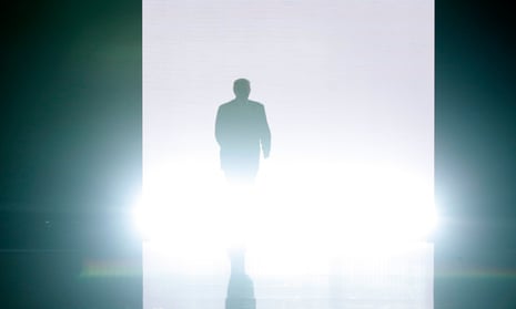 Donald Trump at the Republican national convention in Cleveland, Ohio, on 18 July 2016. 