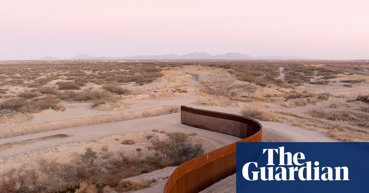 View from the border: the wall dividing the US and Mexico – in pictures