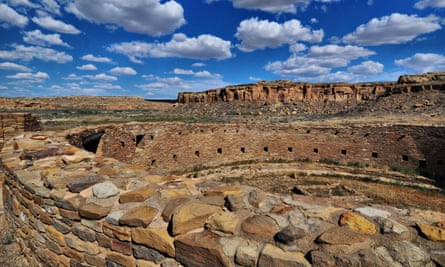 The Chaco Canyon culture park in New Mexico.