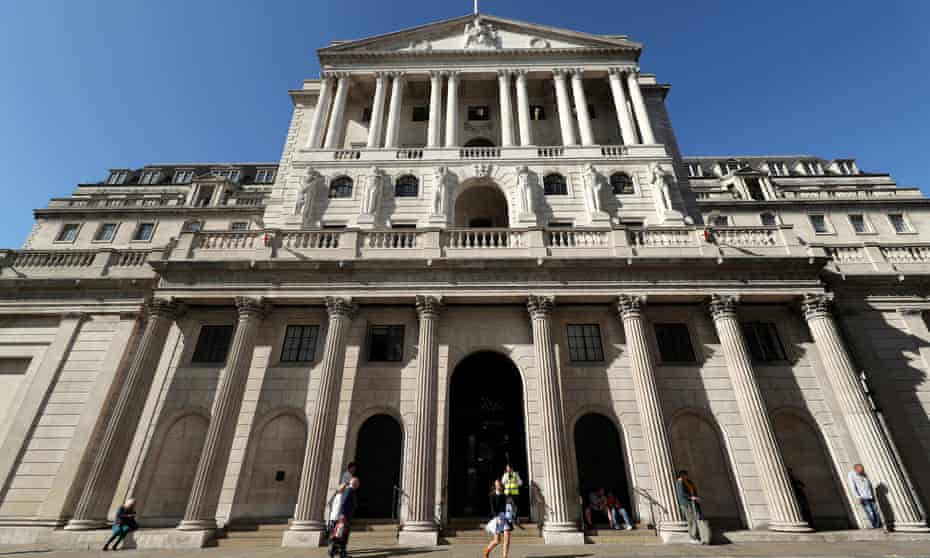 Bank of England in the City of London