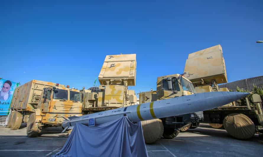 An Iran-made Bavar-373 air-defence missile system is understood to have been donated to Moscow by Tehran.