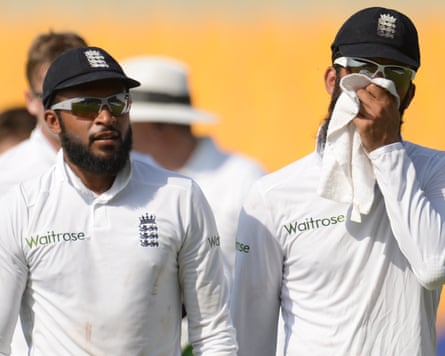 The England bowlers Adil Rashid and Moeen Ali