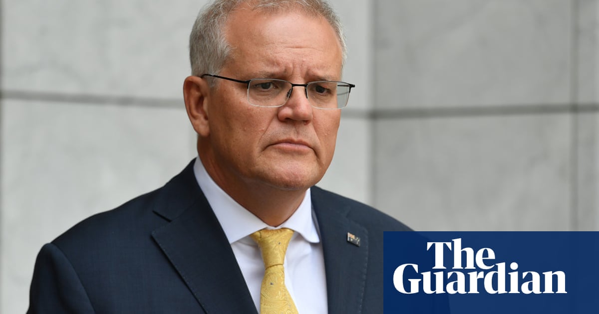 Scott Morrison tests positive to Covid with ‘flu-like symptoms’