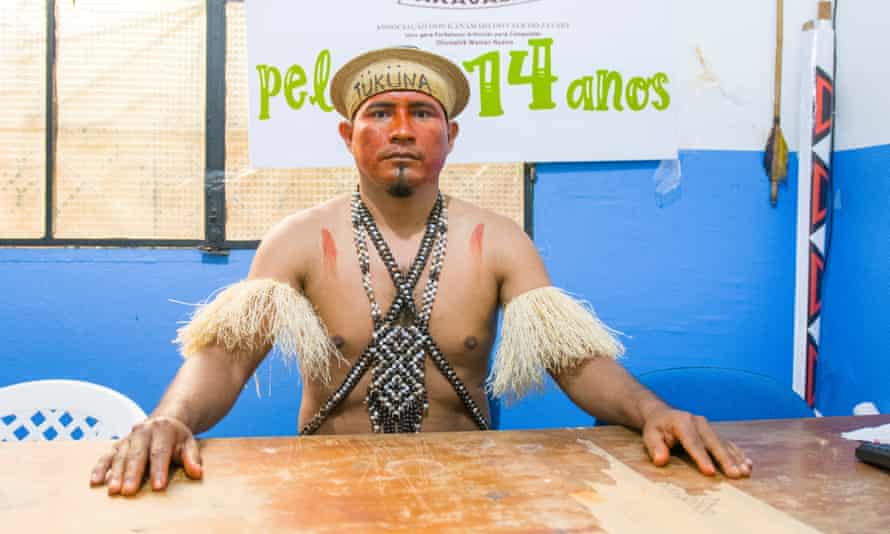 Delcimar Tamakuri Magalhães Kanamari – liderança indígena e membro da Univaja.