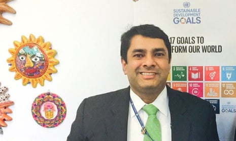 Ravi Karkara, pictured on 15 February 2017 at a UN Women event.