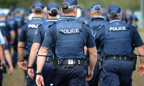 Members of the Queensland Police Service.