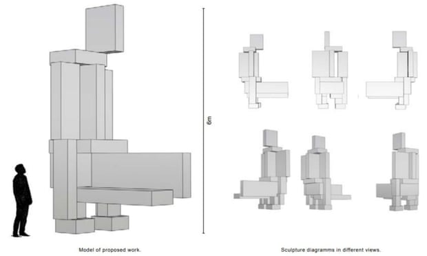 drawings of sculpture