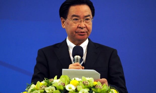 Taiwan’s foreign minister, Joseph Wu