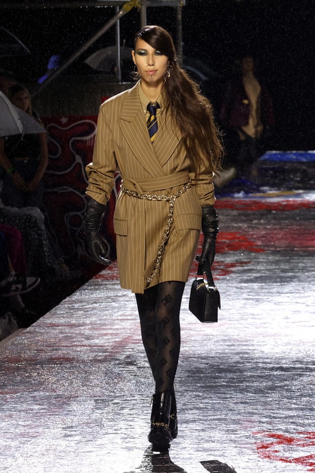 Tommy Hilfiger returns to New York with a diverse, Warhol-inspired show 1 Quannah Chasinghorse