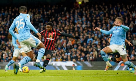 Manchester City vs Bournemouth LIVE: Premier League result and