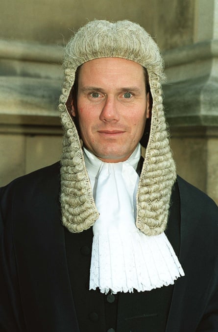 Keir Starmer in 2002, the year he became a QC.