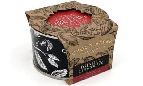 ‘It comes in a reusable tin, but the really important bit is that it’s really good’: Chocolarder House Blend.