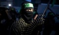 A member of the Qassam Brigades, the military wing of Hamas.
