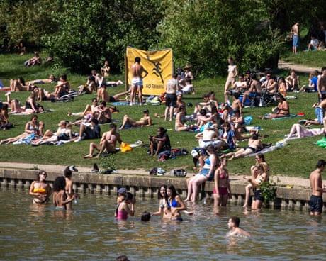 ‘Utterly appalling’: anger over swimmers in Hampstead Heath wildlife ponds