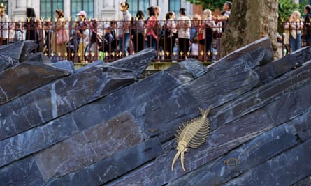 Rock on … ancient stones are a highlight of the garden.