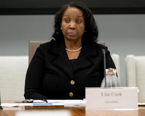 Federal Reserve governor Lisa Cook to sue Trump administration over its attempt to fire her | Federal Reserve | The Guardian