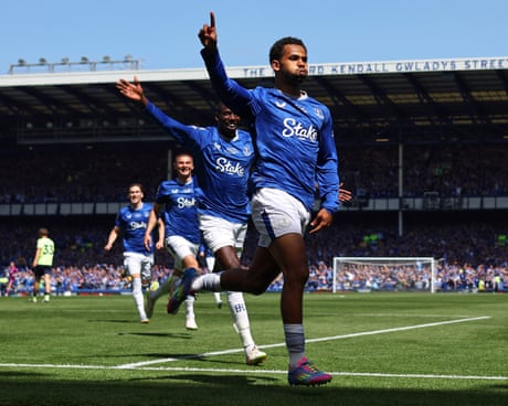 Everton v Southampton: end of an era at Goodison Park in Premier League – live