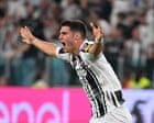 European football: Juventus’s Vasilije Adzic snatches thrilling win over Inter