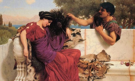 Pintura: A Velha História de John William Godward.