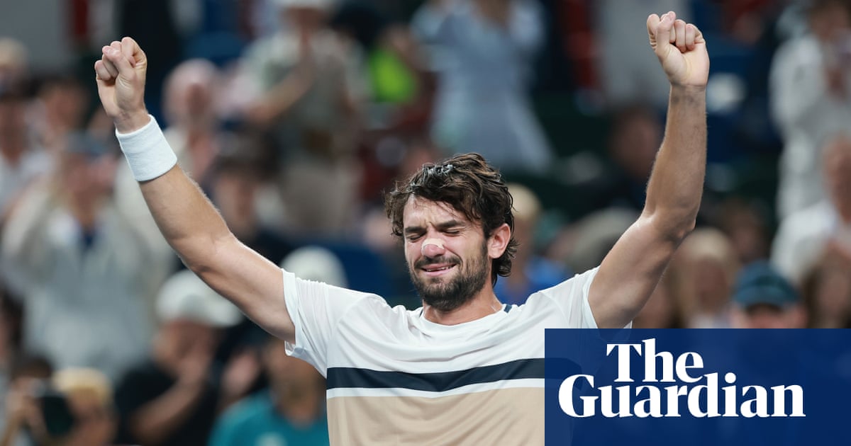 World No 204 Vacherot defeats cousin Rinderknech to seal fairytale Shanghai win