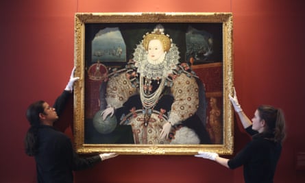 Patriotic confidence ... the Armada Portrait of Elizabeth I.