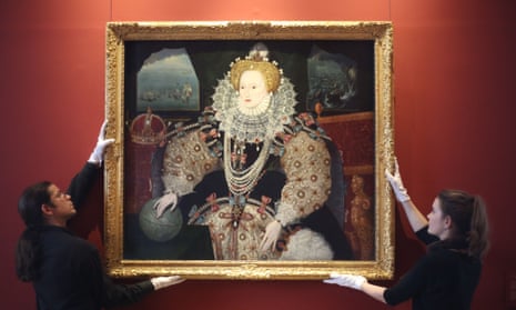 The Armada portrait of Elizabeth I reinstalledin Inigo Jones’s Queen’s House in Greenwich. It will be joined by the other two versions for the first time