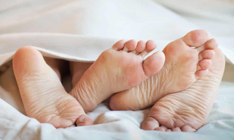 Couple in bed