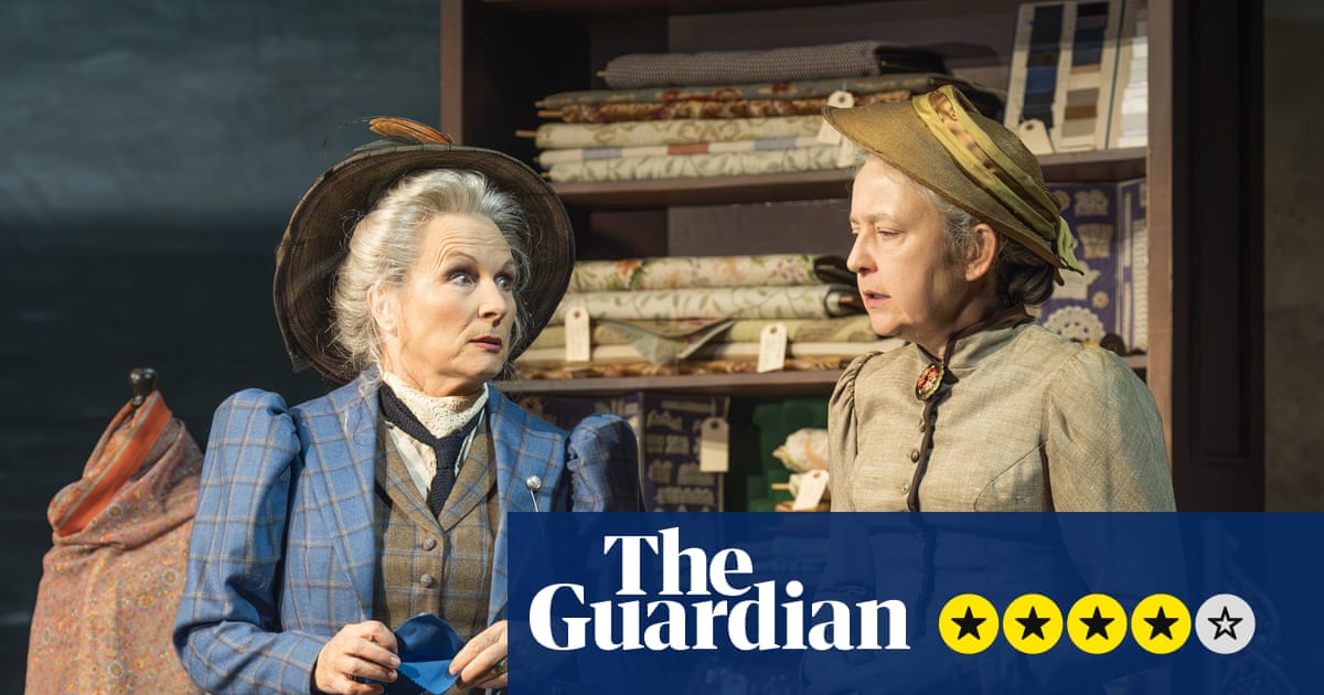The Sea review – Jennifer Saunders takes fussing over buying curtains to Shakespearean levels