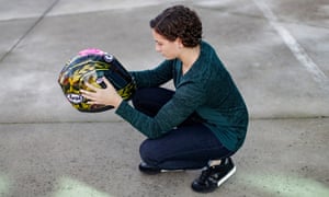 Ana Carrasco was the first woman to win a world championship motorcycle race in 2017 – a race she won in the final few seconds.