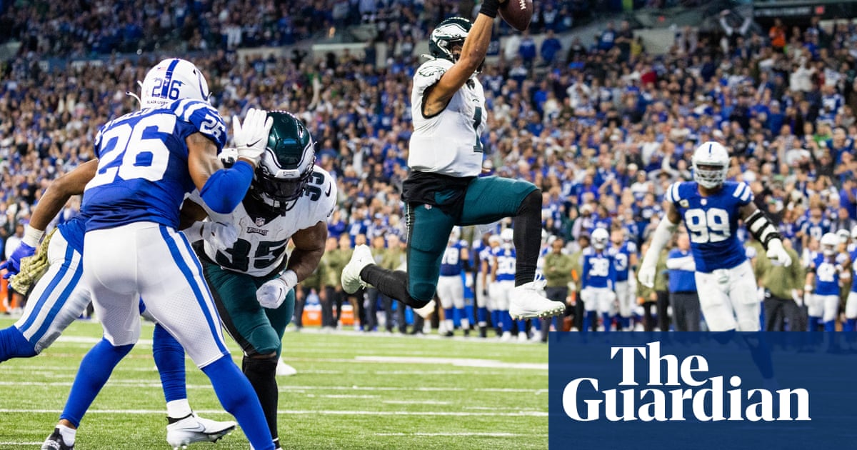 NFL roundup: Eagles win late as Pats crush Jets’ hearts with last-minute TD - The Guardian