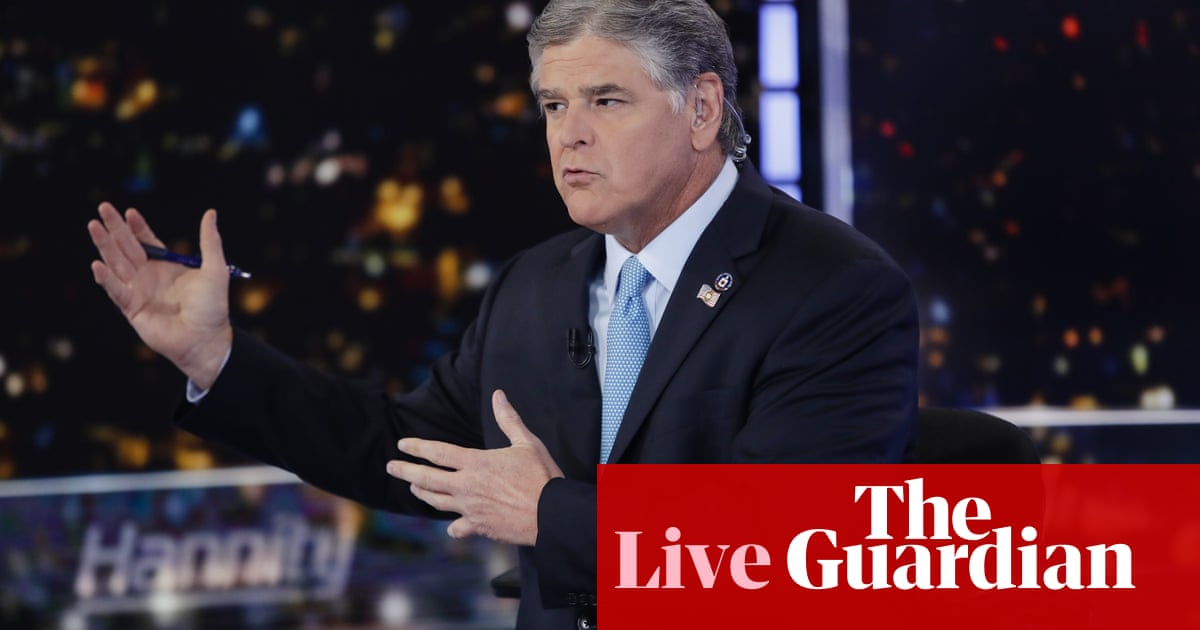 Capitol attack panel seeks information from Fox’s Sean Hannity – live