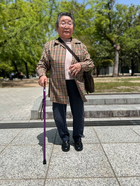 Park Namjoo, a survivor of the atomic bombing of Hiroshima