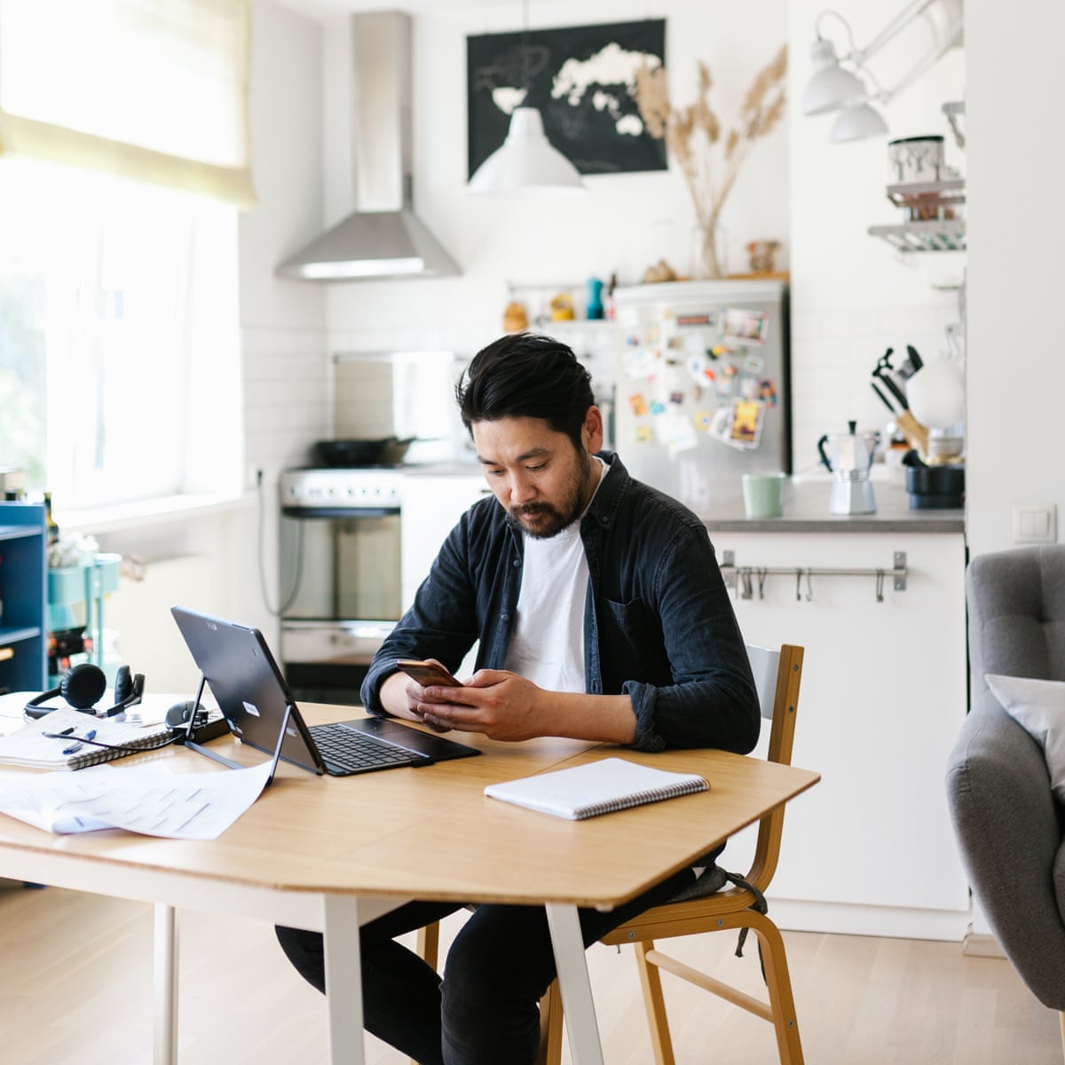 Working From Home Video Conference Call Tips For The Self Isolating Work Careers The Guardian