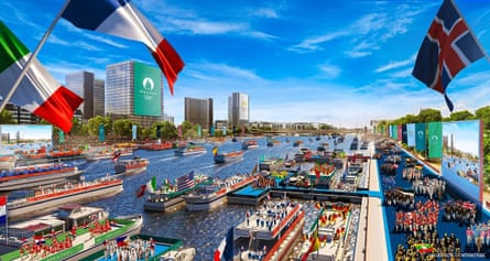 The Paris 2024 opening ceremony will be a 6km-long river parade down the Seine. Paris 2024