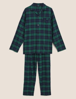 Check pyjamas, £29.50, marksandspencer.com
