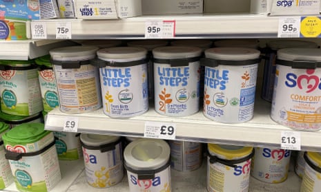 The cost of infant formula has increased by as much as 23%, according to First Steps Nutrition Trust.