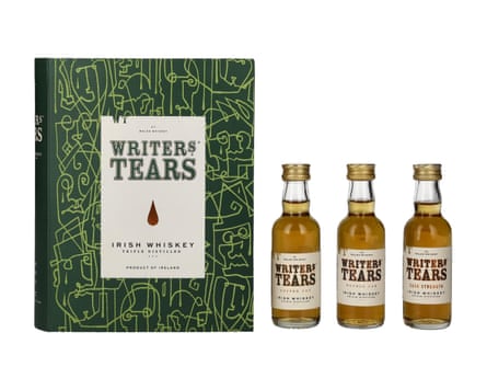 Writer’s Tears Irish Whiskey Miniature Book Set – 3 x 50ml Bottles.