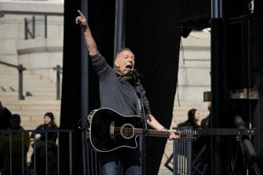 St Paul, MinnesotaBruce Springsteen performs