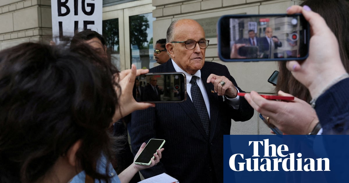 Rudy Giuliani liable for defaming Georgia election workers, judge rules