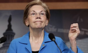 Senator Elizabeth Warren of Massachusets told a rapt gathering from the pulpit: ‘As a believer you have two choices: you can back down or you can get in the fight.’