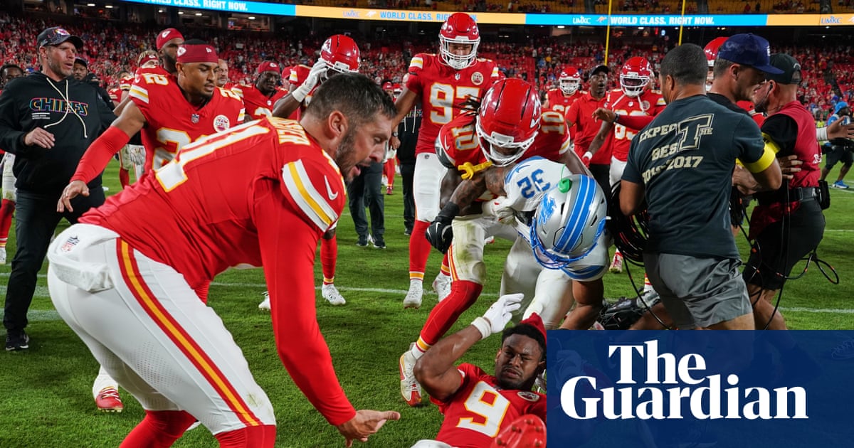Smith-Schuster left with bloody nose after Lions-Chiefs ends in ‘childish’ brawl