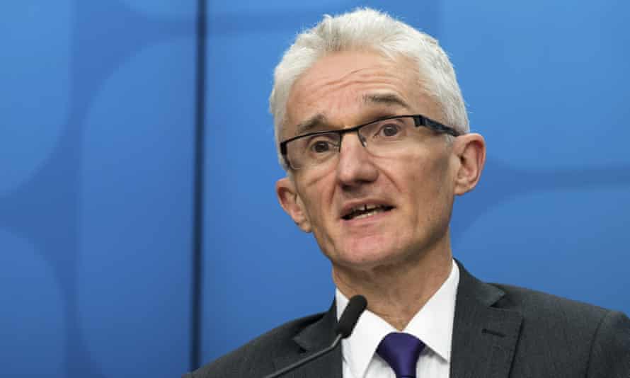 Mark Lowcock, the under-secretary-general of the UN’s humanitarian agency OCHA.