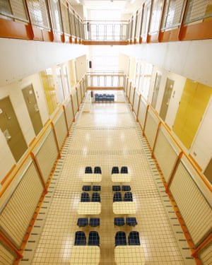 A wing at Brook House immigration removal centre