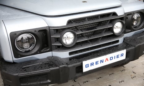The Ineos Grenadier 4x4 at the Goodwood Festival of Speed in 2021