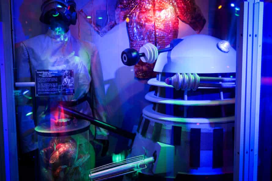 A Dalek and more on display at the Museum of Classical Science Fiction.