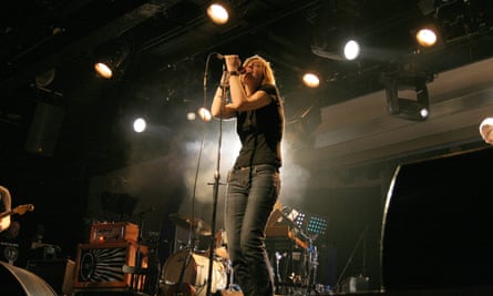 Portishead performing at Butlins, Minehead, in 2008.
