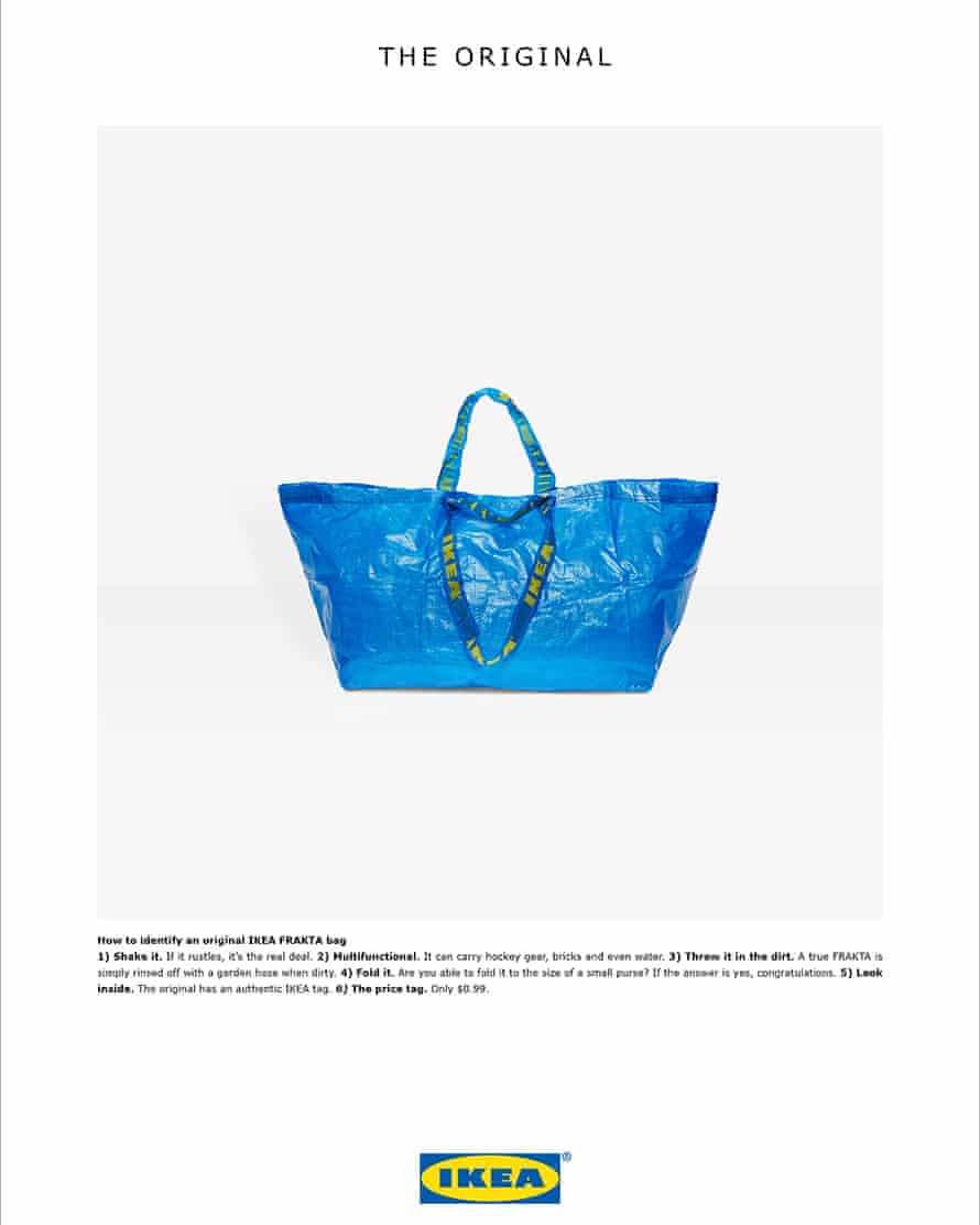 Ikea’s response to the Balenciaga bag