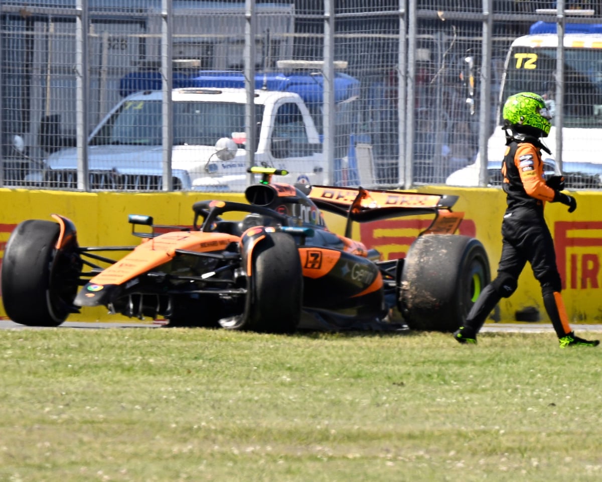 A lot has been learned': Lando Norris on McLaren talks after his crash into Piastri | Formula One | The Guardian